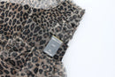 Leopard print midi skirt - XL-2