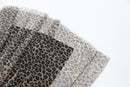 Leopard print midi skirt - XL-3