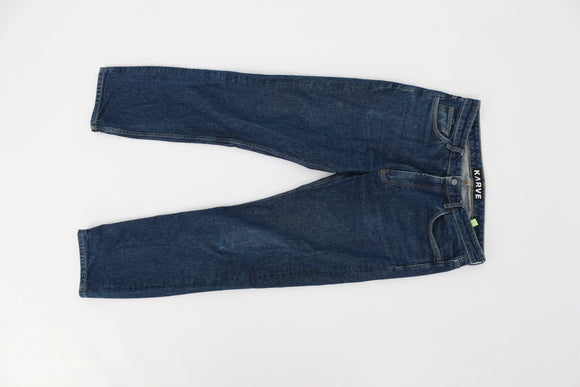 KARVE dark blue straight leg jeans - 33
