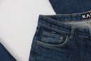 KARVE dark blue straight leg jeans - 33-4