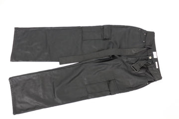 Cotton On Curvy Faux Leather Cargo Pants – W30
