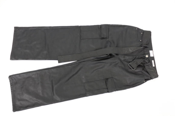 Cotton On curvy faux leather cargo pants - 30