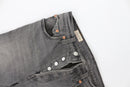 Levi's black straight leg jeans - 26-2