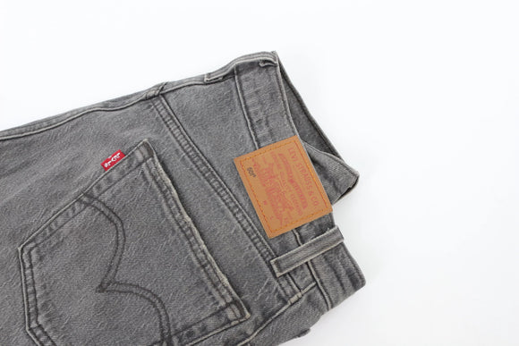 Levi's black straight leg jeans - 26