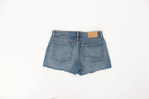 Denim mini shorts - 38
