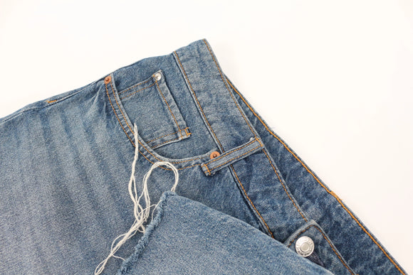 Denim mini shorts - 38