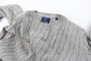 GANT grey cableknit jersey - L-2