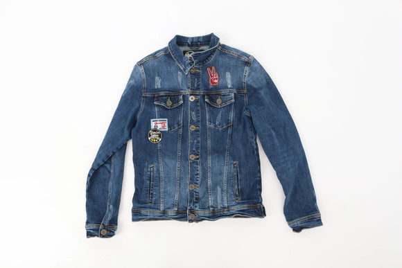 Hemisphere denim jacket - L