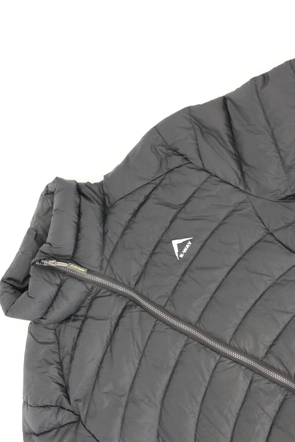 K-Way Classic black ladies puffer jacket - S