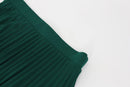 Truworths green pleated midi skirt-2