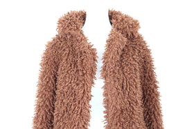 YDE Brown teddy bear jacket - M - 0