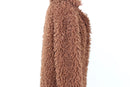 YDE Brown teddy bear jacket - M-4