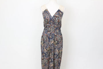 YDE Bohemian Maxi Dress – Crochet Back Detail | Festival & Beach Wear | Size M | Brand New
