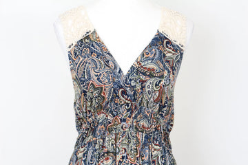 YDE Bohemian Maxi Dress – Crochet Back Detail | Festival & Beach Wear | Size M | Brand New - 0