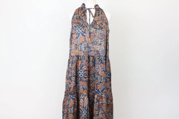 YDE Bohemian Print Trapeze Maxi Dress – Vibrant & Flowing | Size M | Brand New