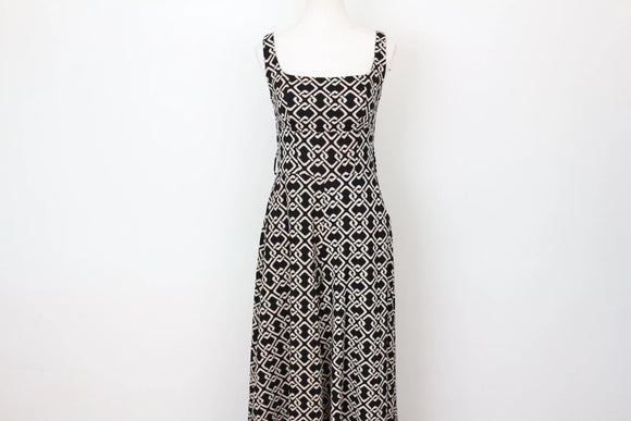 YDE Black and cream jumpsuit - M