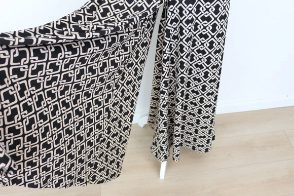 YDE Black and cream jumpsuit - M