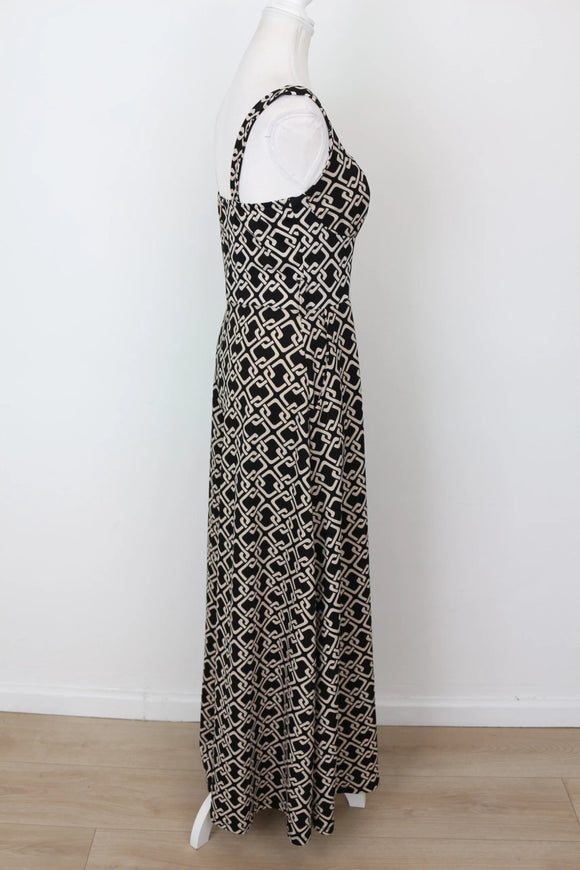 YDE Black and cream jumpsuit - M