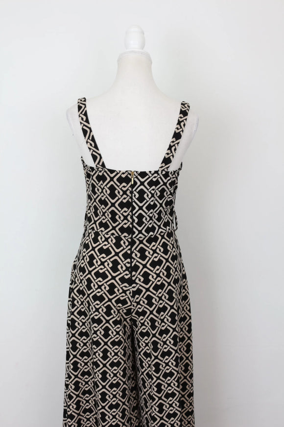 YDE Black and cream jumpsuit - M