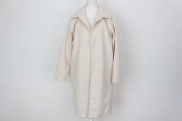 YDE Timeless Cream Coat – Classic Outerwear Staple | Size M | Brand New