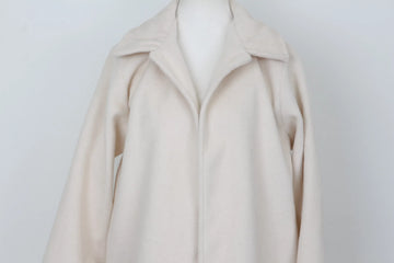 YDE Timeless Cream Coat – Classic Outerwear Staple | Size M | Brand New - 0