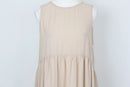 YDE Beige trapeze maxi dress - S-1