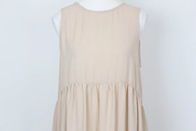 YDE Beige trapeze maxi dress - S