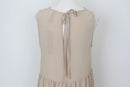 YDE Beige trapeze maxi dress - S-5