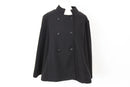 YDE Black poncho coat - M-1