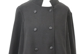 YDE Black poncho coat - M - 0