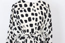 YDE Mini black and white polka dot dress - M-2