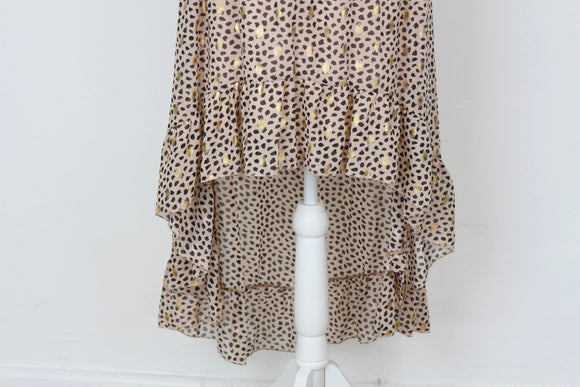 YDE Short to long chiffon skirt - M