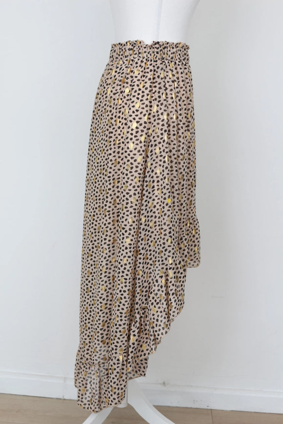 YDE Short to long chiffon skirt - M