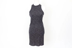 Woolies black bodycon dress - S