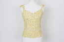 H&M Yellow and white floral blouse - 10-5