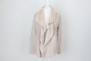 Cream cardigan with faux fur - 8-6