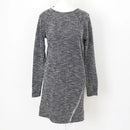 Woolies black and white knit dress - XS-1