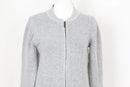 Woolies grey zip up jersey - M-2