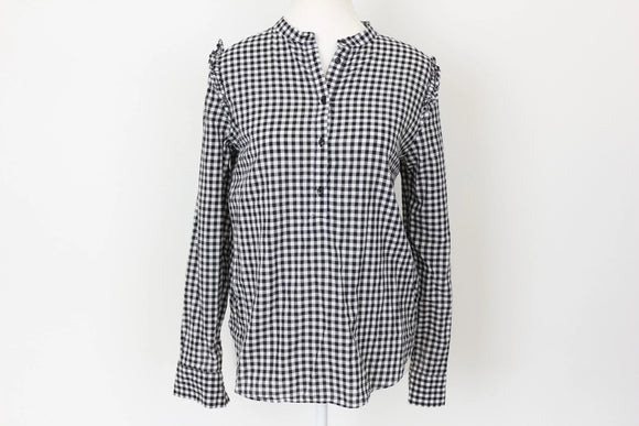 H&M Black and white gingham shirt - 8