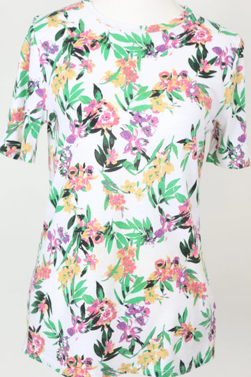Rare Earth Vintage Floral T-Shirt – Relaxed Casual Tee | Size 10 | Pre-Loved - 0