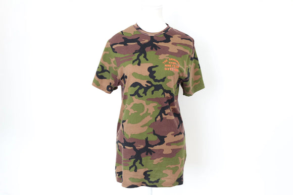 VANS Off the wall army print t-shirt - S