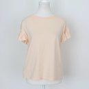 Woolies coral t-shirt with accent sleeves - S-1