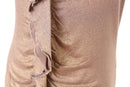Brown and gold strappy top - S-2