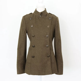 Forever New olive green coat - 10