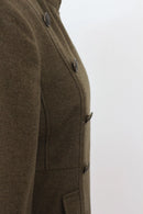 Forever New olive green coat - 10-3