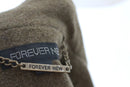 Forever New olive green coat - 10-4