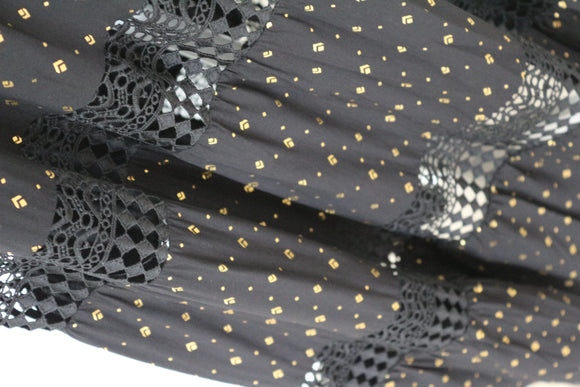 YDE Black and gold matching set - M
