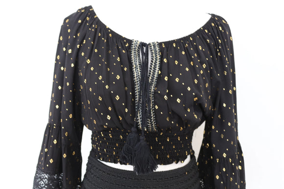 YDE Black and gold matching set - M