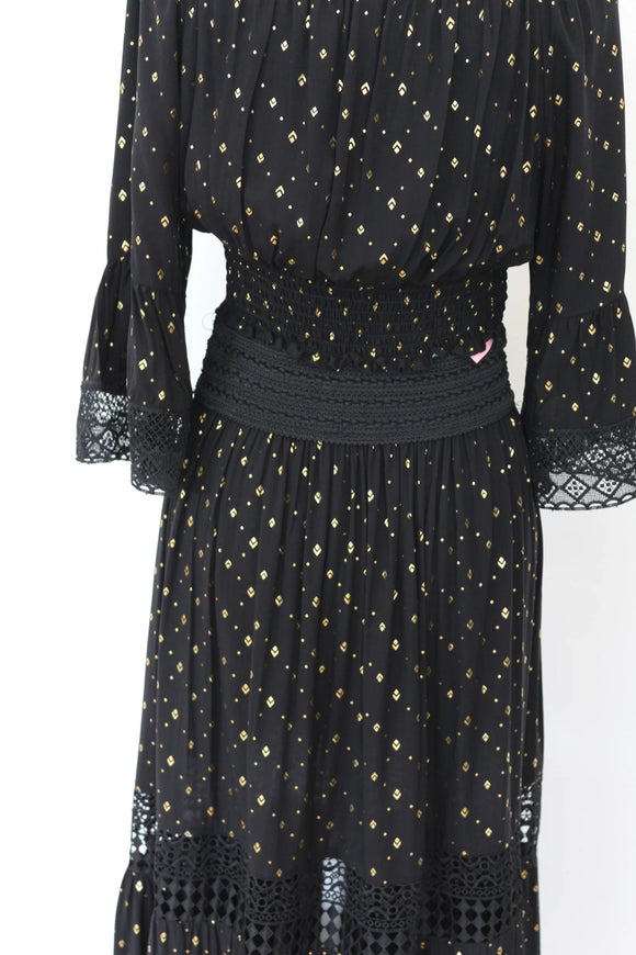 YDE Black and gold matching set - M