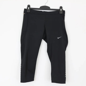 Nike Dri-FIT 3/4 Black Tights – Lightweight Breathable Activewear | Size M | Pre-Loved